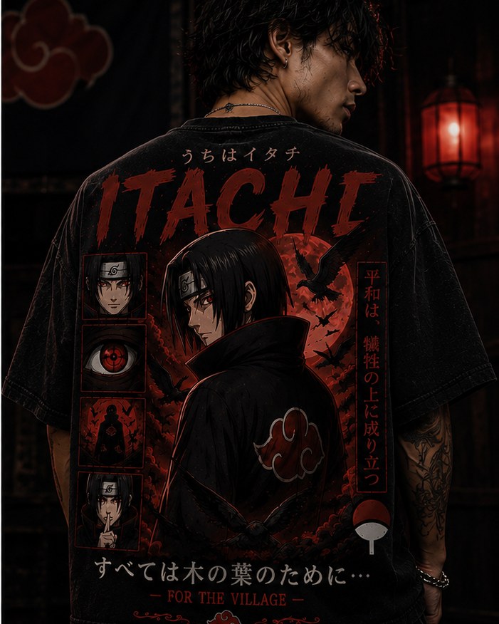 Naruto preview — Itachi Uchiha — Back