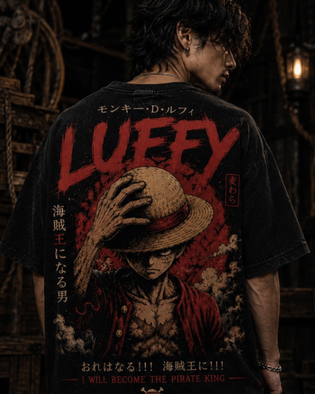 One Piece preview — Monkey D. Luffy — Back
