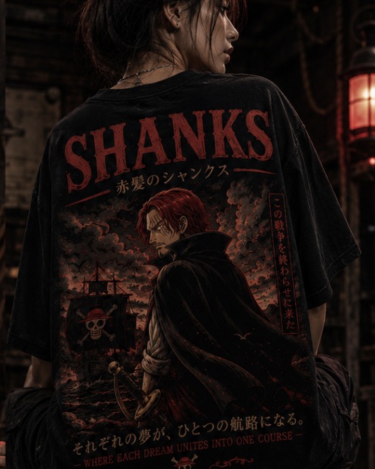 One Piece preview — Red-Haired Shanks — Back