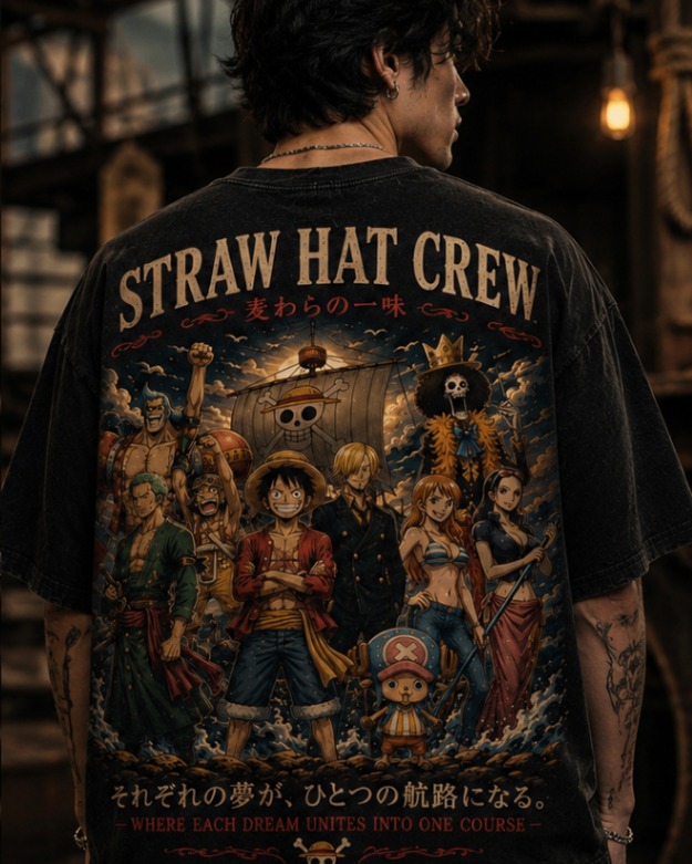One Piece preview — Straw Hat Crew — Back